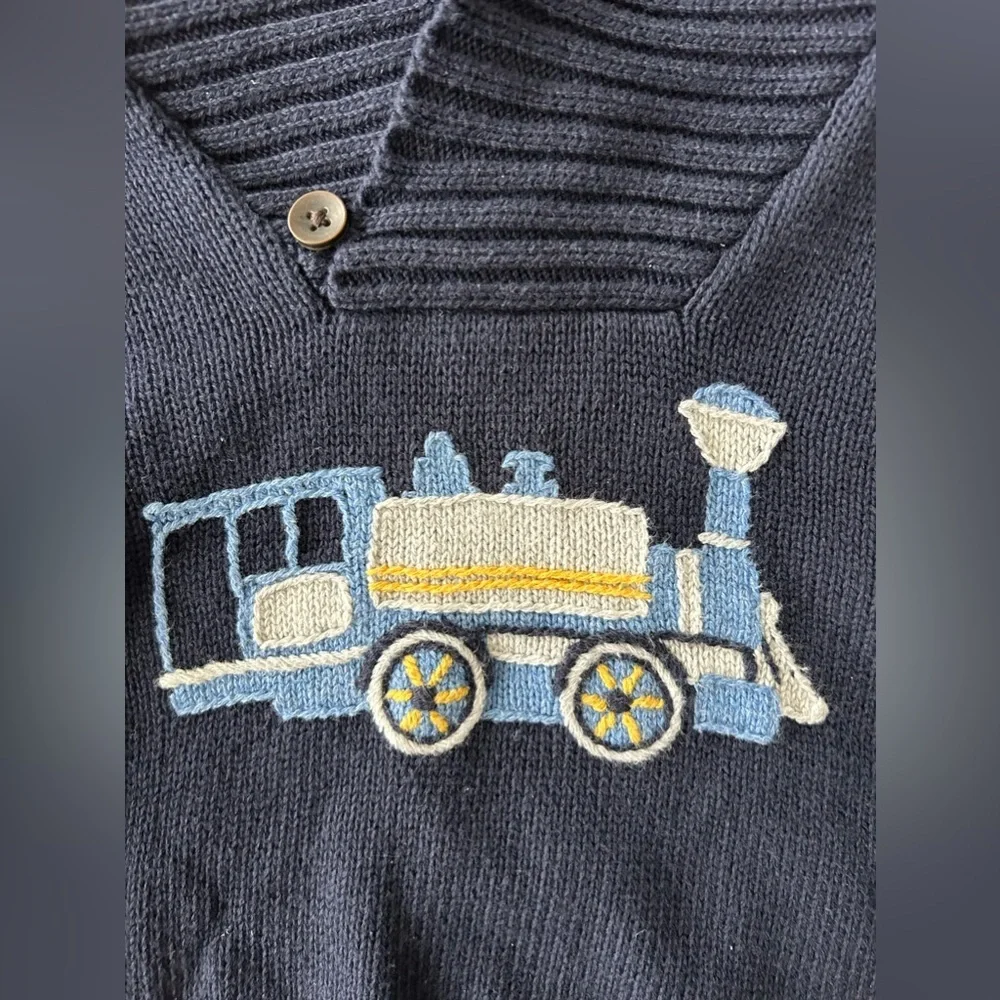 Janie and Jack sweater size 18-24m - Picture 2 of 6